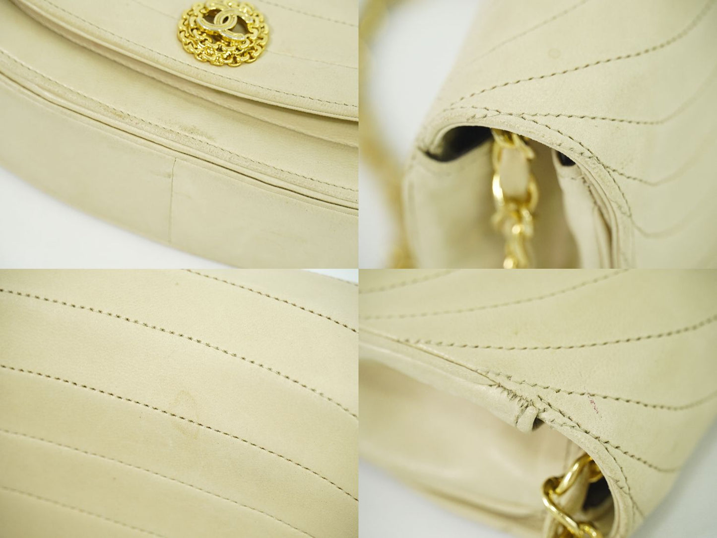 CHANEL ココマーク ショルダーバッグ ベージュ