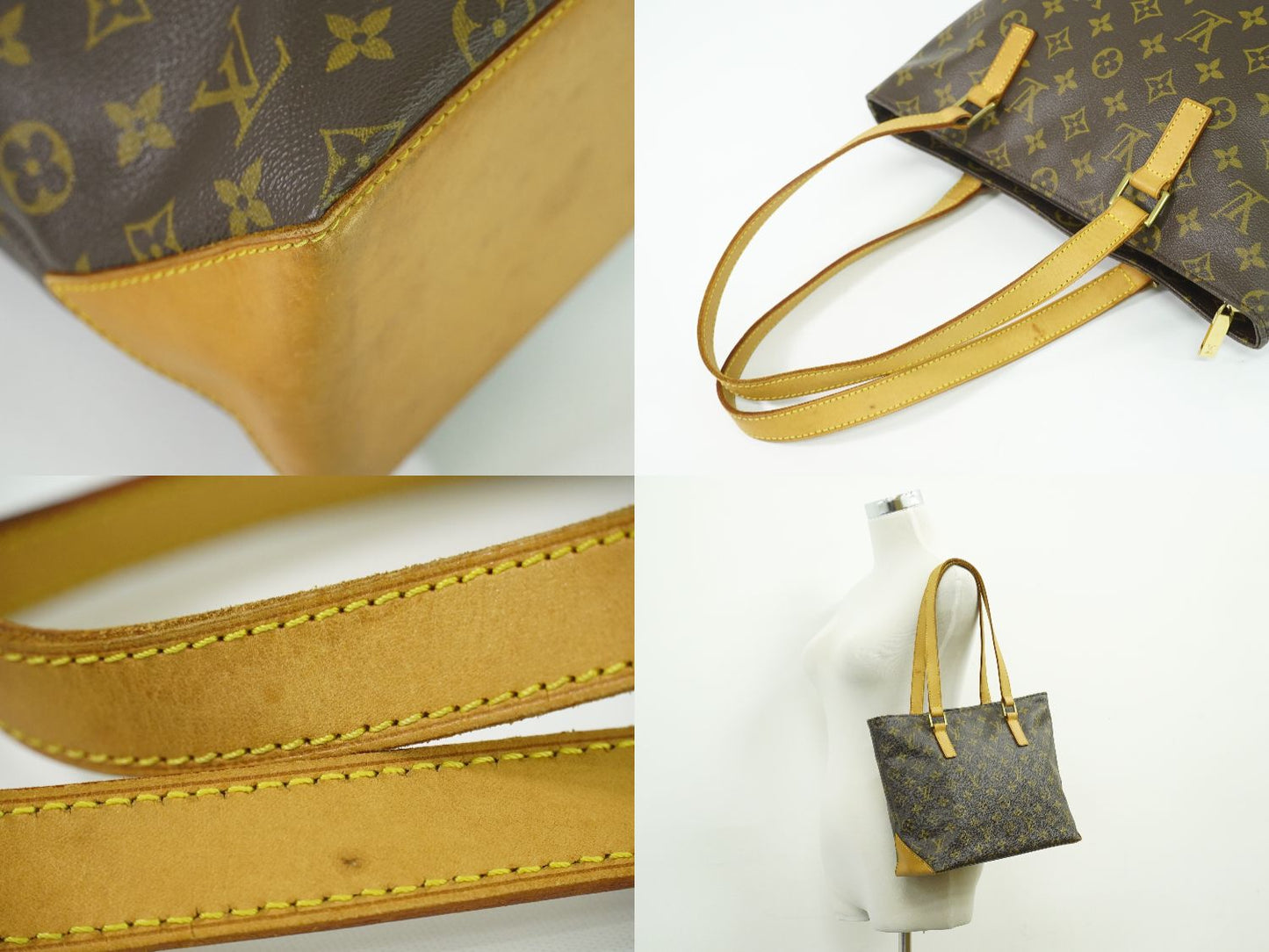 LOUIS VUITTON カバピアノ モノグラム トートバッグ M51148