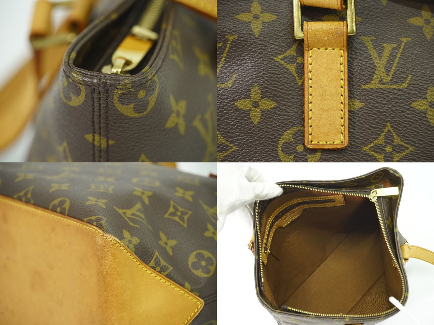 LOUIS VUITTON カバピアノ モノグラム トートバッグ M51148