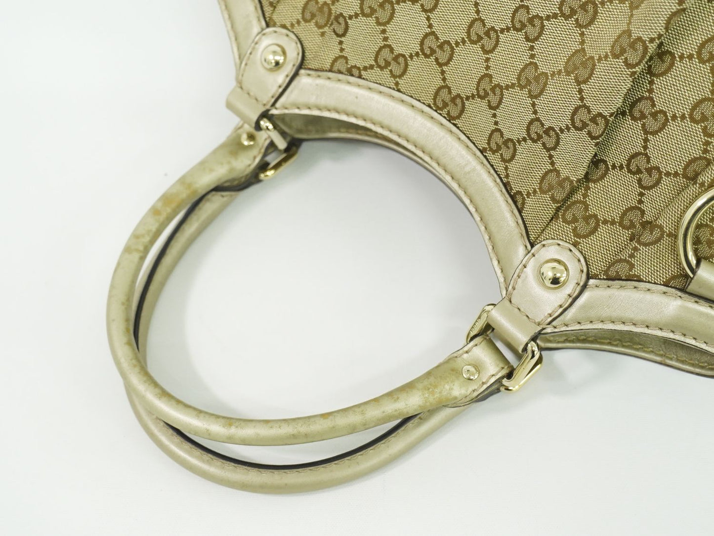 GUCCI スーキー トートバッグ ベージュ ブラウン 211944