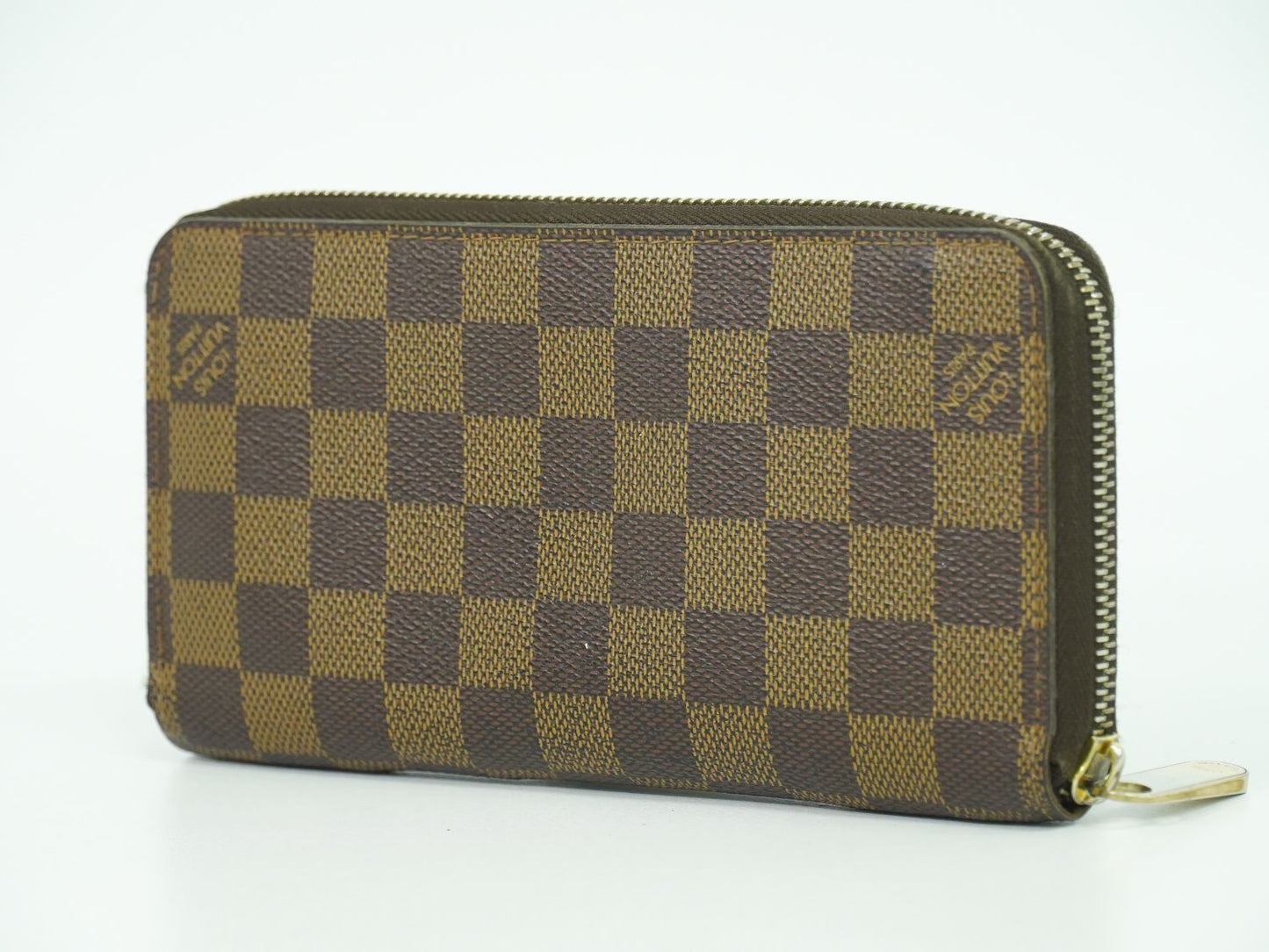 LOUIS VUITTON ジッピーウォレット ダミエ エベヌ 長財布 N60015