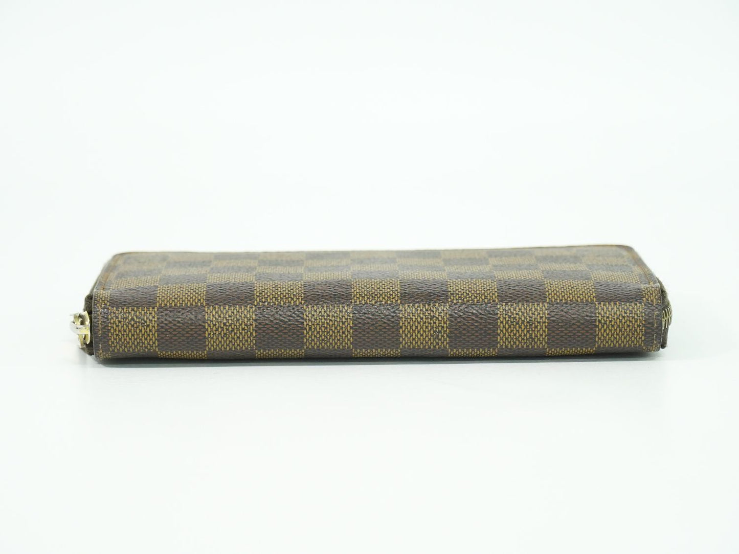 LOUIS VUITTON ジッピーウォレット ダミエ エベヌ 長財布 N60015