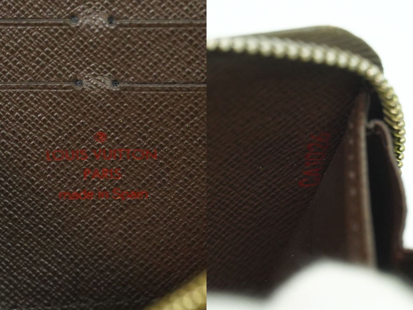 LOUIS VUITTON ジッピーウォレット ダミエ エベヌ 長財布 N60015