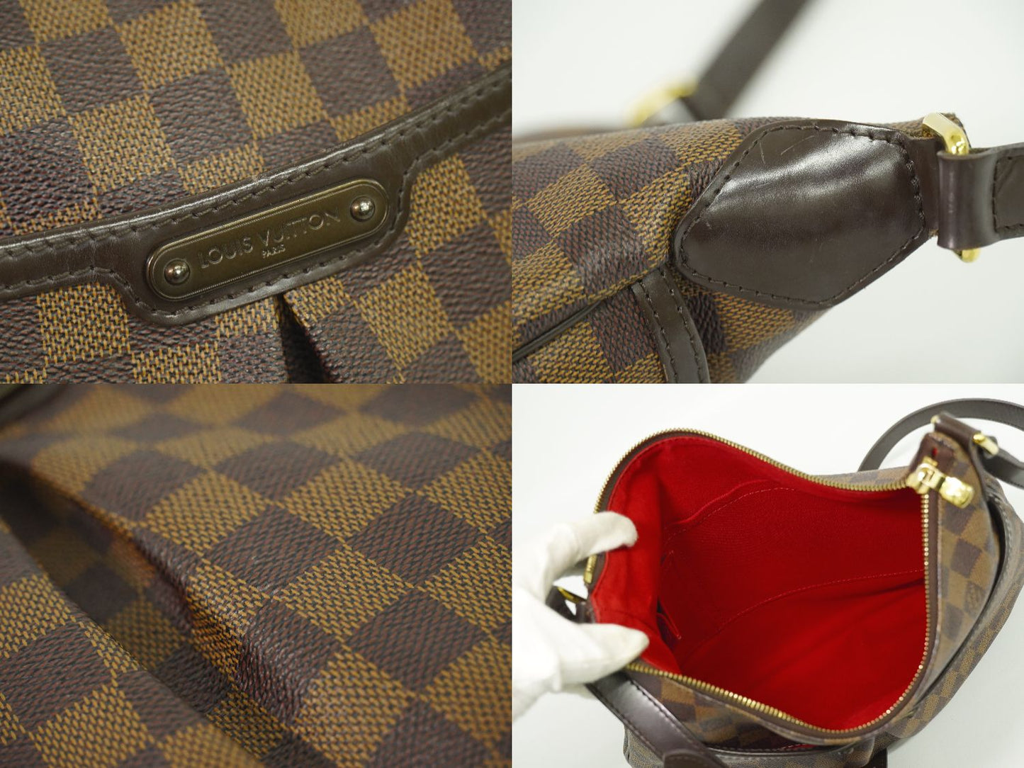 LOUIS VUITTON ブルームズベリ PM ダミエ エベヌ ショルダーバッグ N42251
