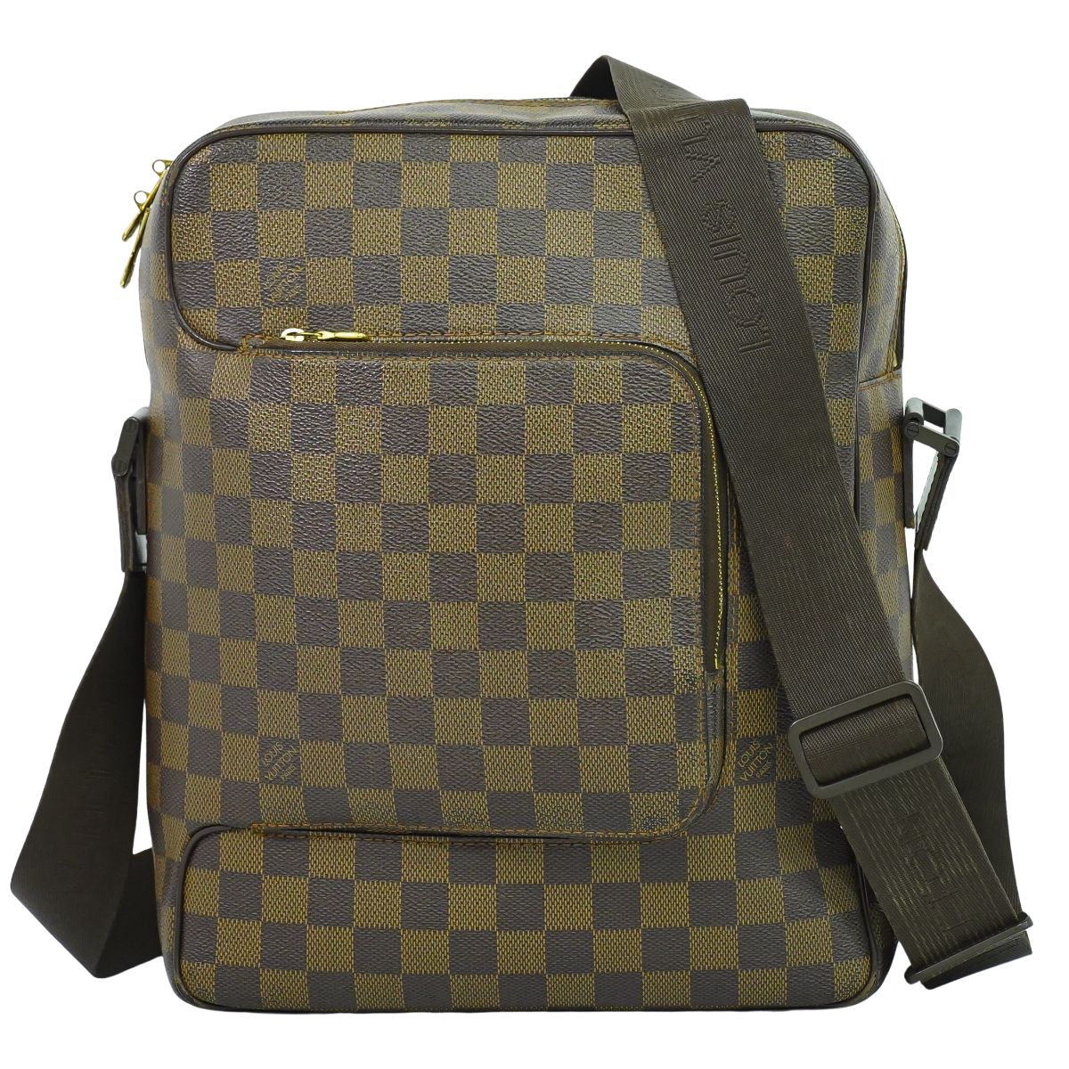 LOUIS VUITTON オラフ MM ダミエ エベヌ ショルダーバッグ N41441