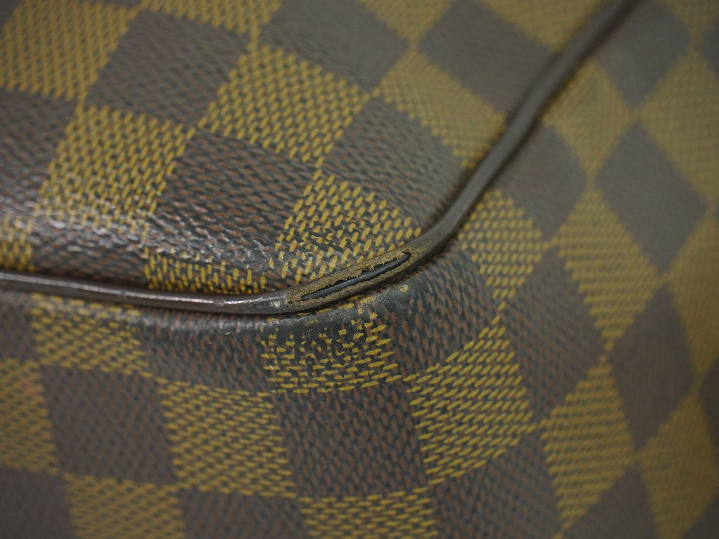 LOUIS VUITTON オラフ MM ダミエ エベヌ ショルダーバッグ N41441
