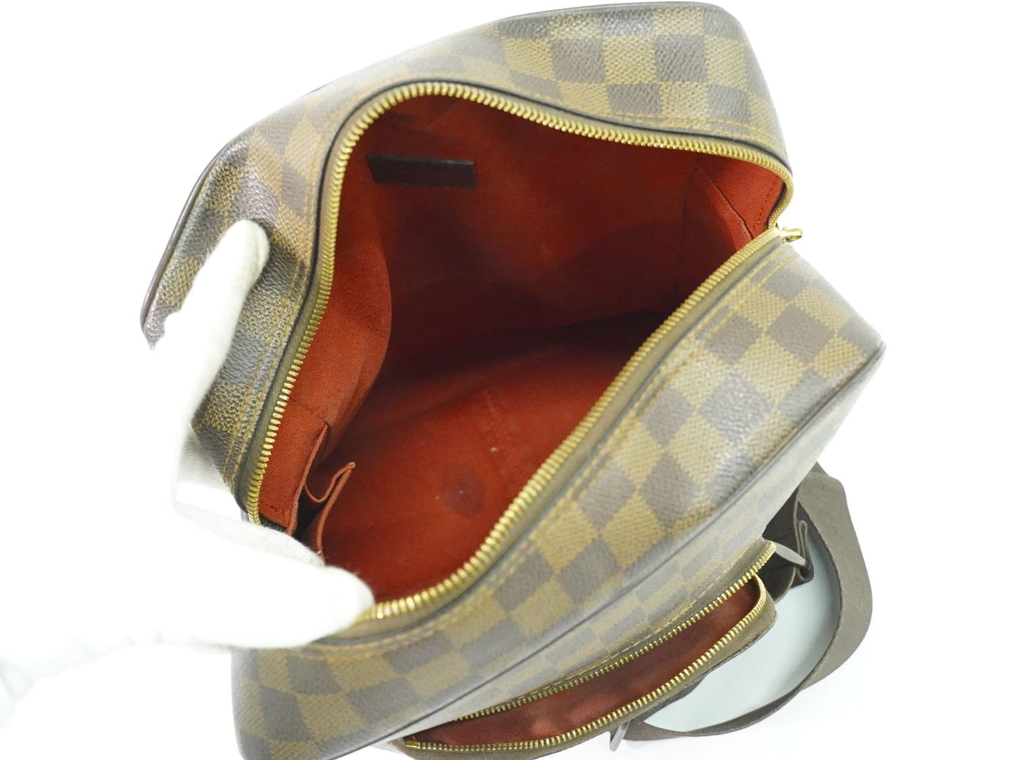 LOUIS VUITTON オラフ MM ダミエ エベヌ ショルダーバッグ N41441