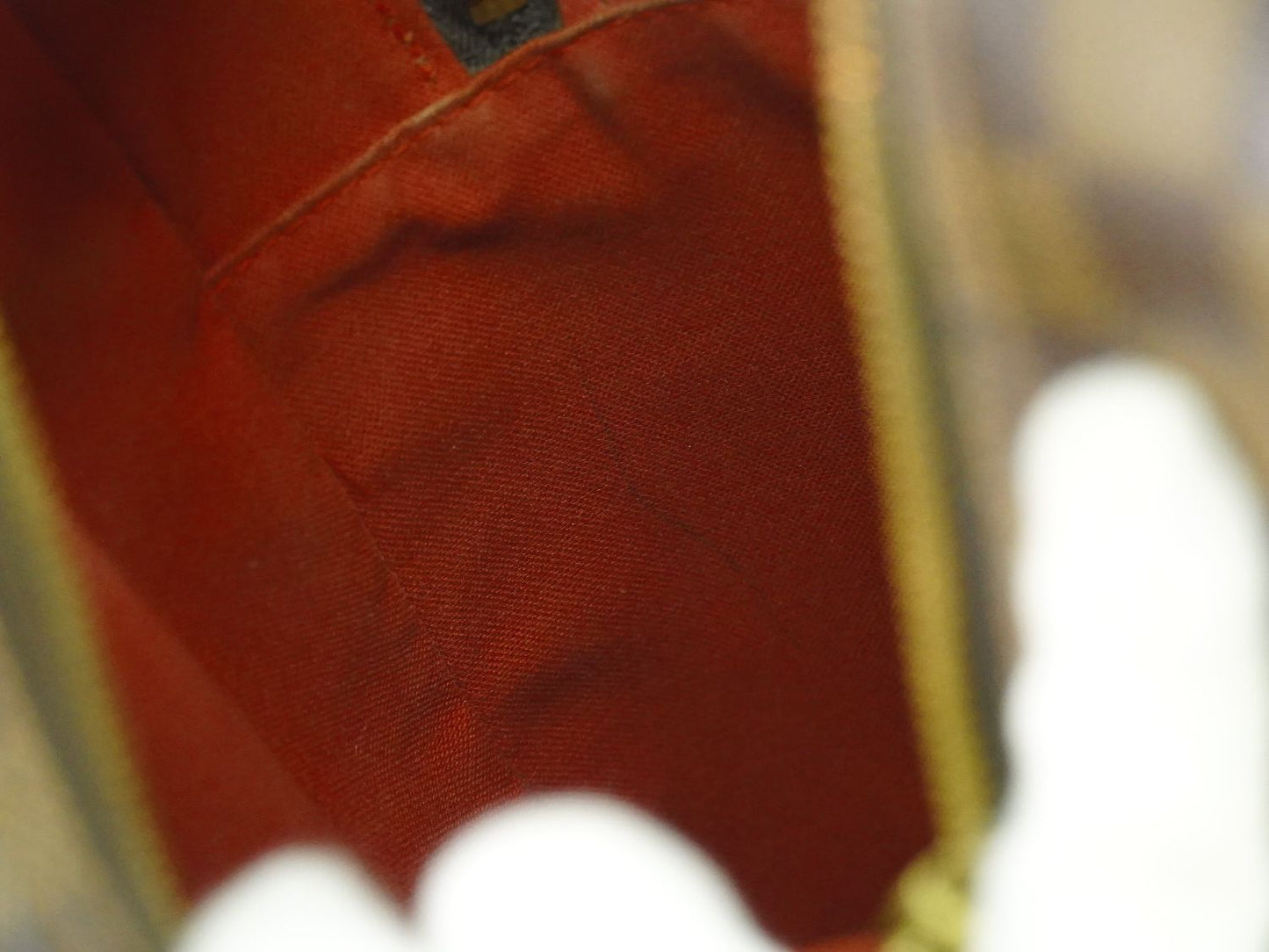 LOUIS VUITTON オラフ MM ダミエ エベヌ ショルダーバッグ N41441
