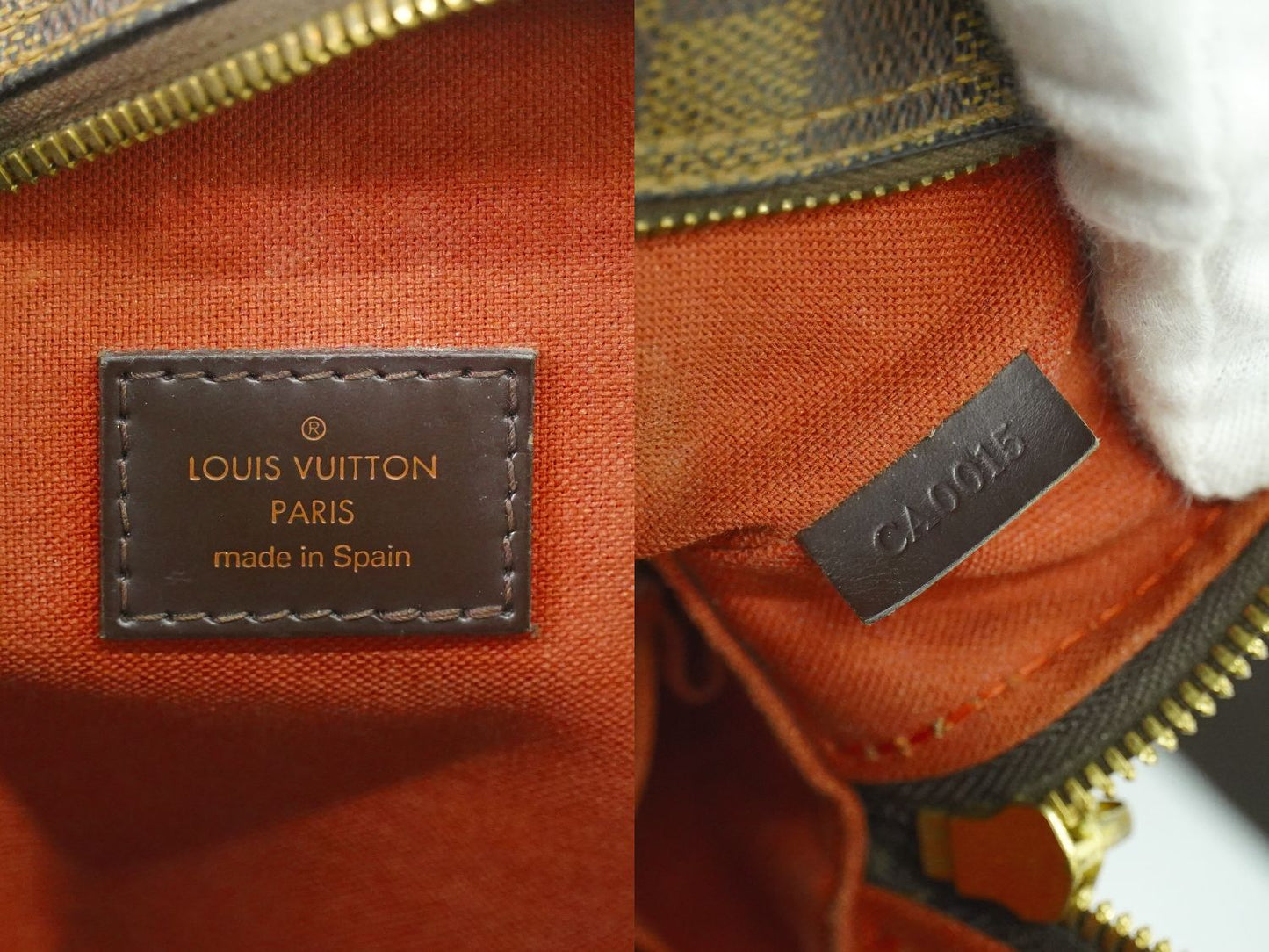 LOUIS VUITTON オラフ MM ダミエ エベヌ ショルダーバッグ N41441