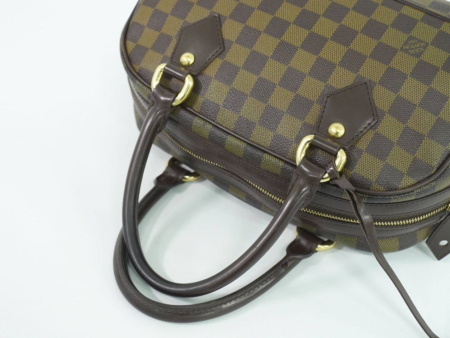 LOUIS VUITTON ドゥオモ ダミエ エベヌ ハンドバッグ N60008