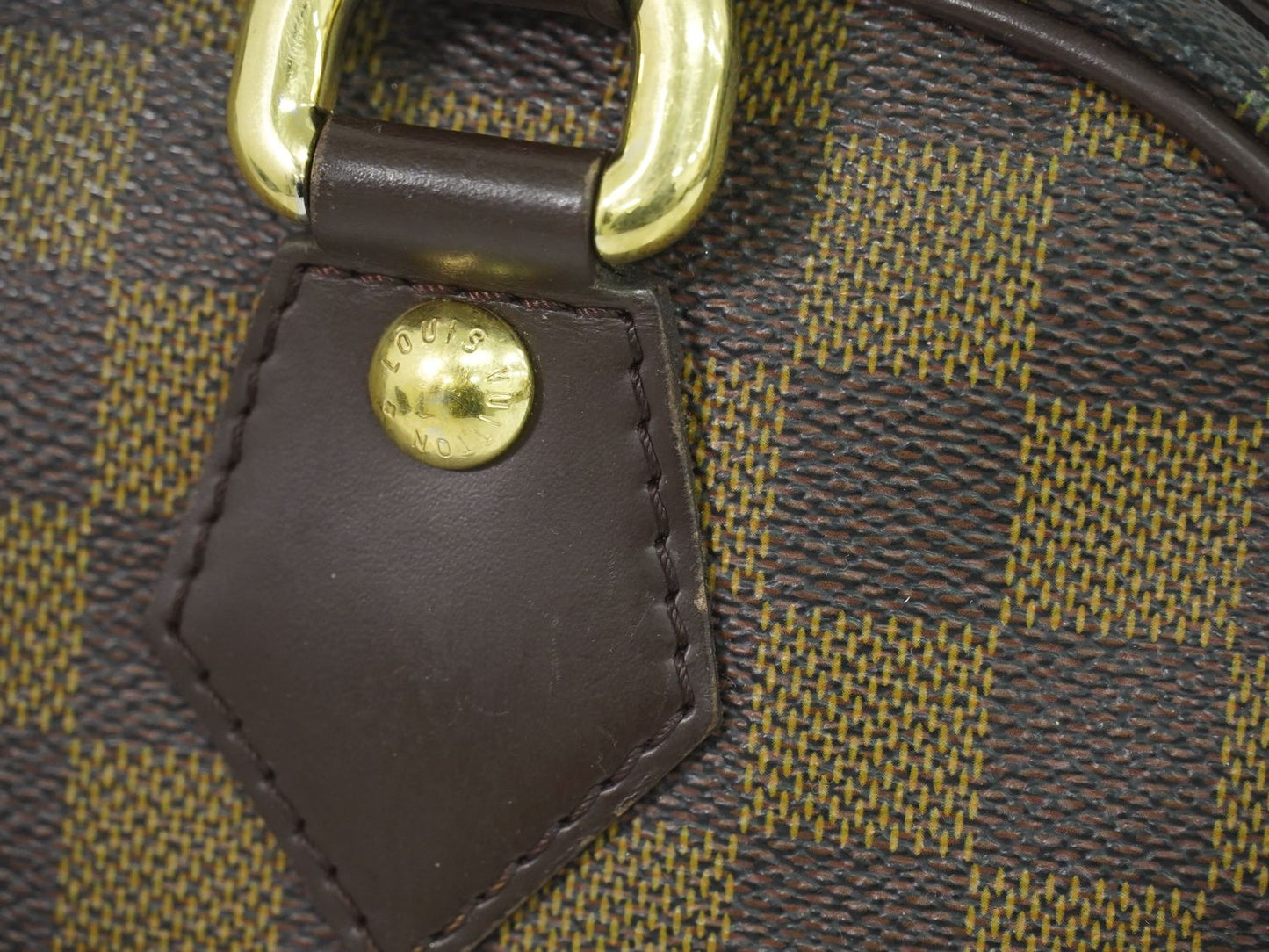 LOUIS VUITTON ドゥオモ ダミエ エベヌ ハンドバッグ N60008