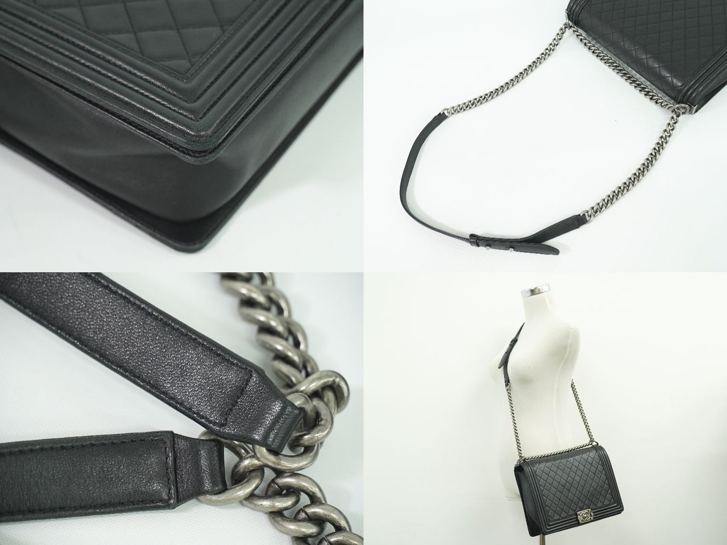 CHANEL ココマーク ボーイシャネル ショルダーバッグ ブラック