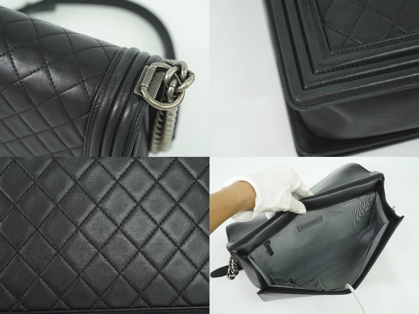 CHANEL ココマーク ボーイシャネル ショルダーバッグ ブラック