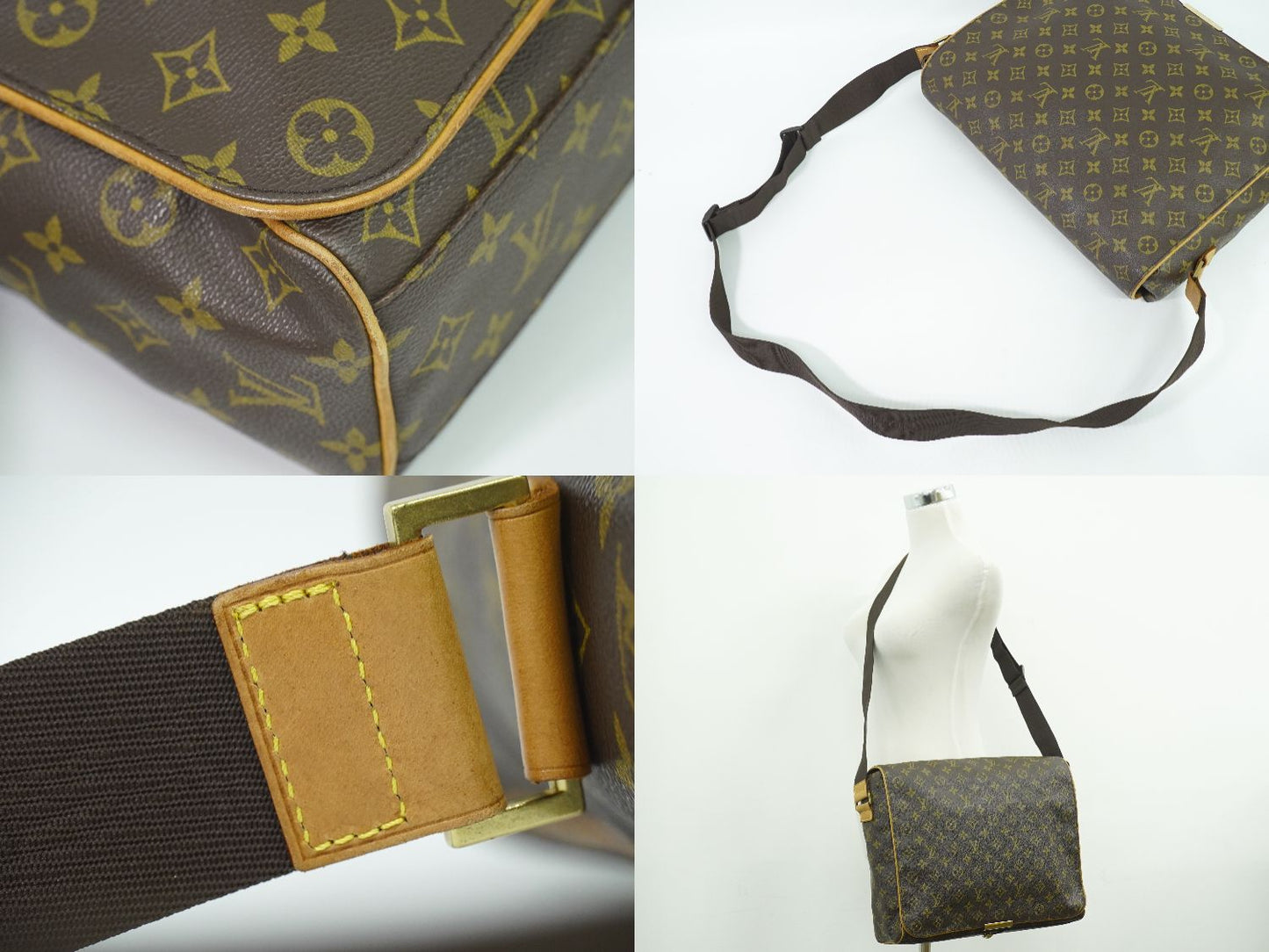 LOUIS VUITTON アベス モノグラム ショルダーバッグ M45257