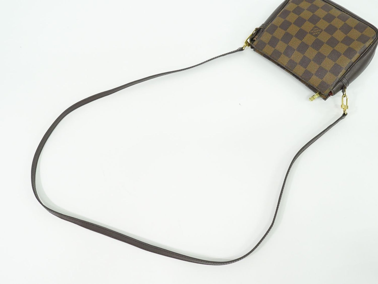 LOUIS VUITTON トゥルースメイクアップ ダミエ エベヌ ショルダーバッグ N51982