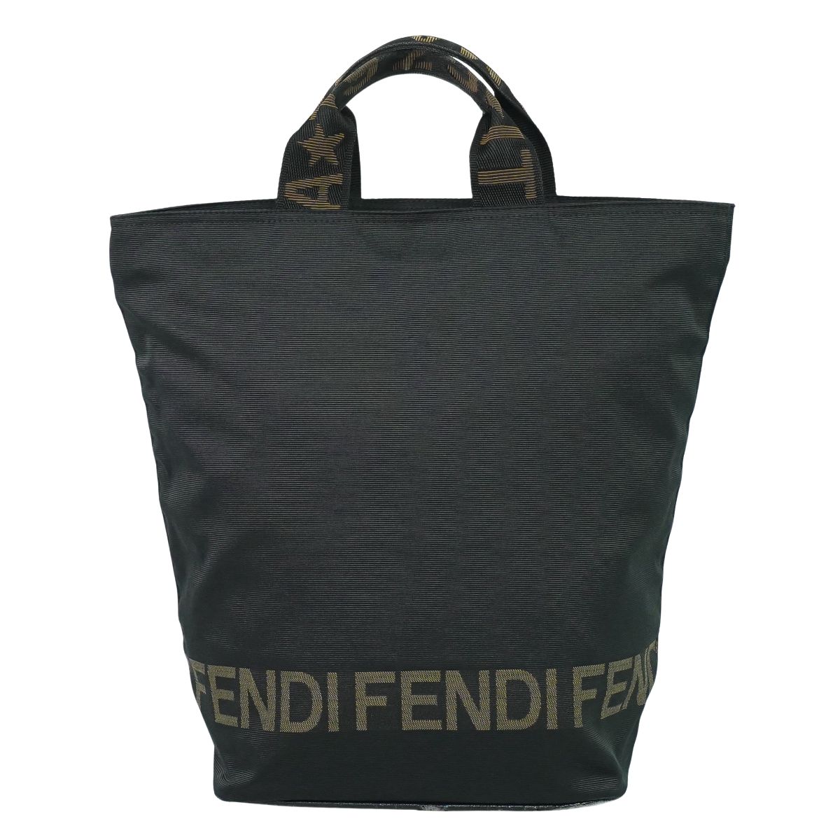 FENDI ロゴ トートバッグ ブラック 26488