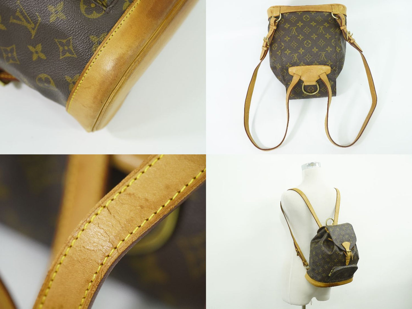 LOUIS VUITTON モンスリ MM リュックサック モノグラム M51136