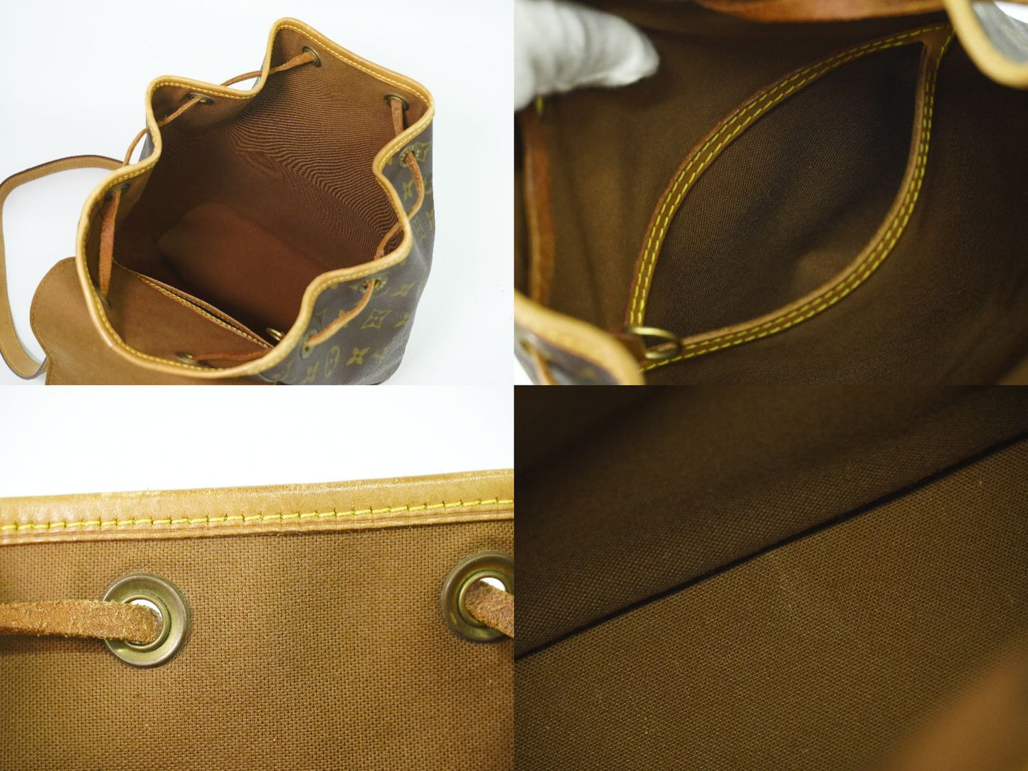 LOUIS VUITTON モンスリ MM リュックサック モノグラム M51136