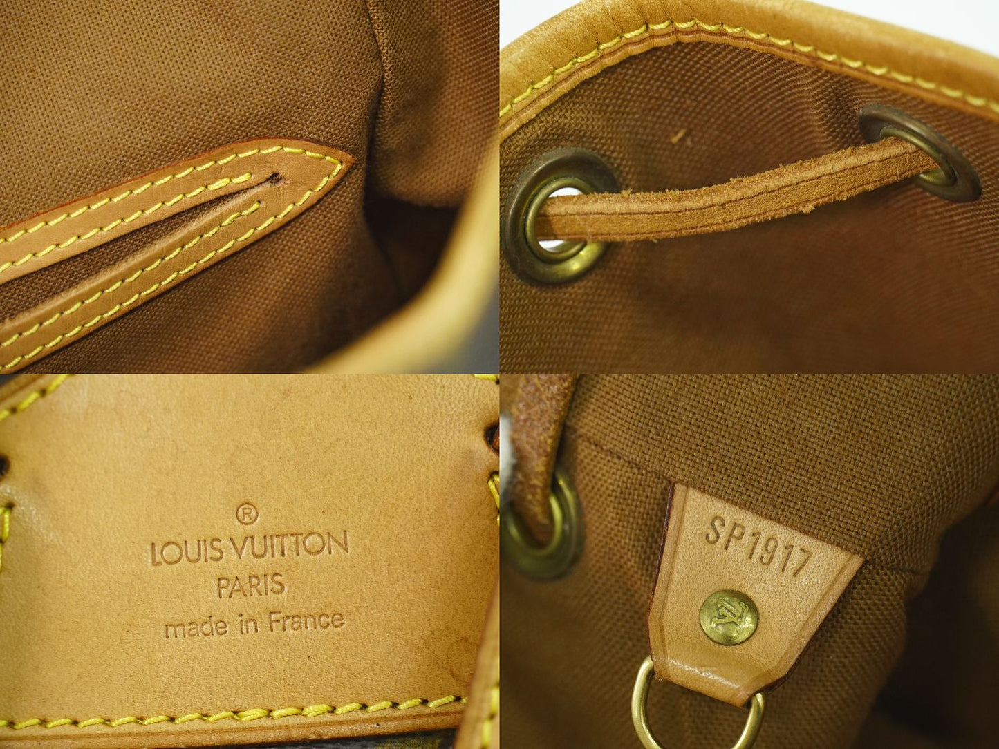 LOUIS VUITTON モンスリ MM リュックサック モノグラム M51136