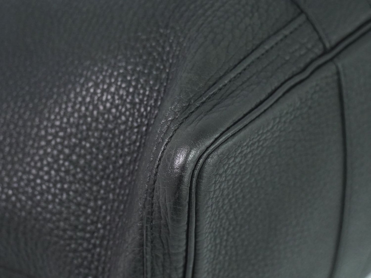 HERMES ガーデンパーティ PM トートバッグ □M刻 ブラック