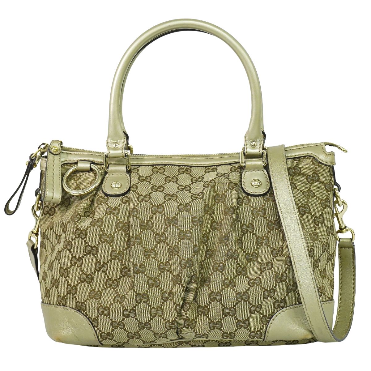 GUCCI スーキー GGキャンバス 2WAY ショルダーバッグ ブラウン 247902