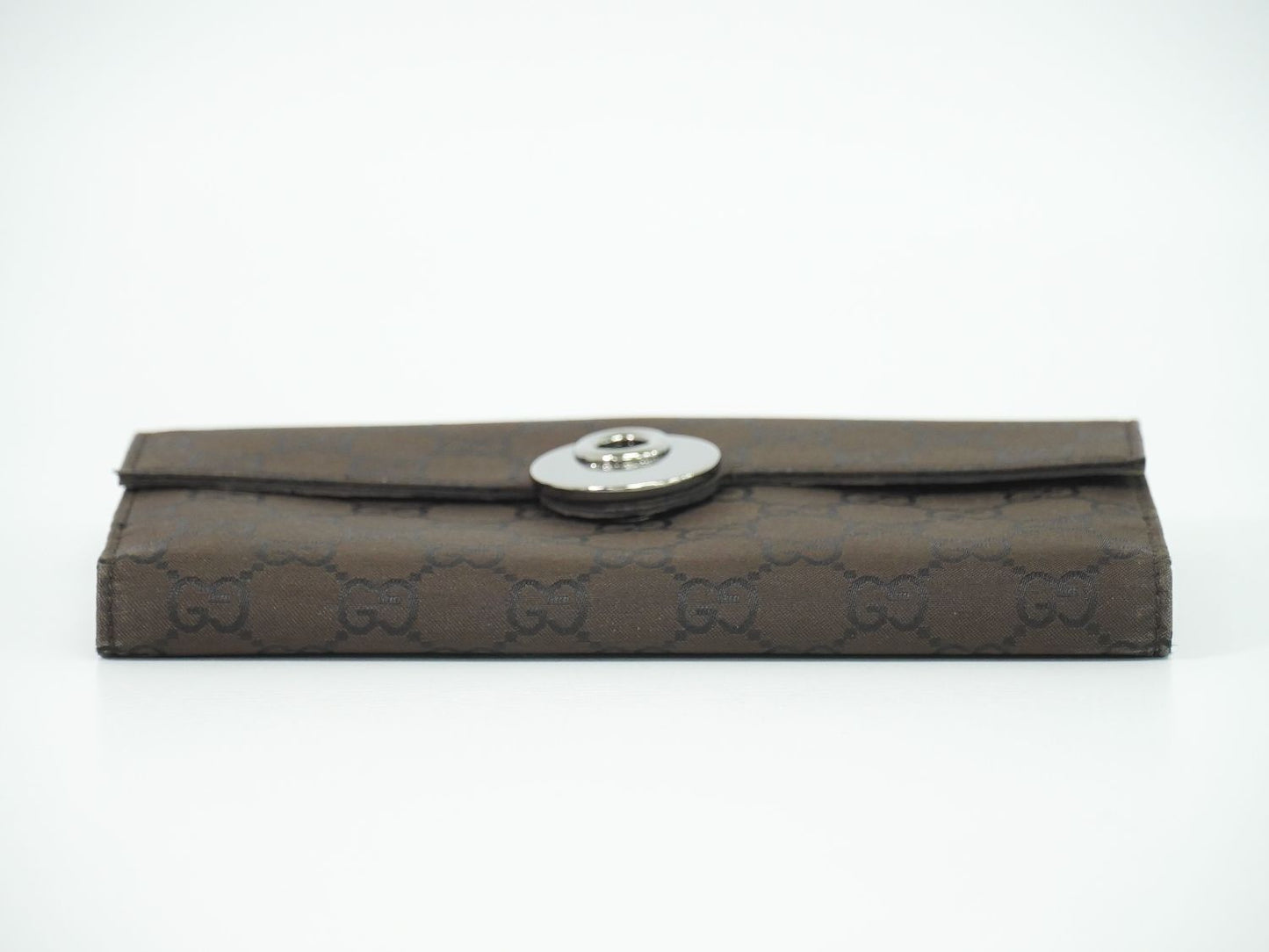 GUCCI GGナイロン 長財布 ブラウン 231835
