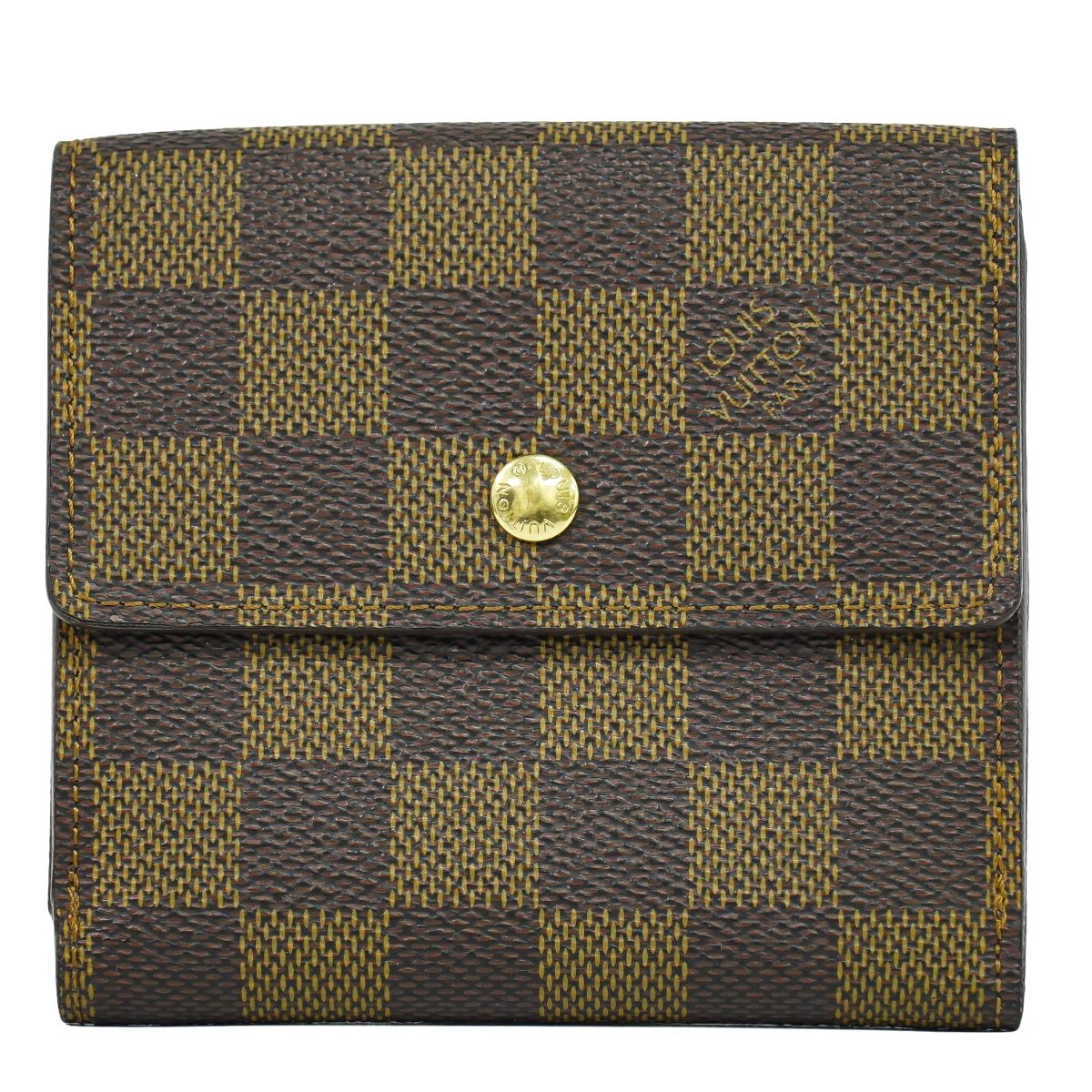 LOUIS VUITTON ポルトフォイユ エリーズ ダミエ エベヌ 折財布 N61654