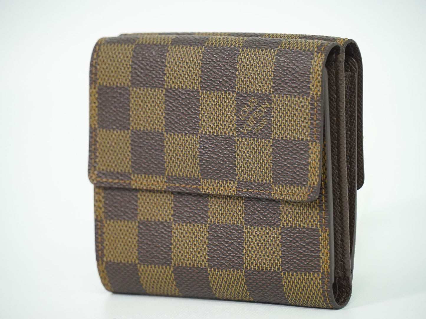 LOUIS VUITTON ポルトフォイユ エリーズ ダミエ エベヌ 折財布 N61654