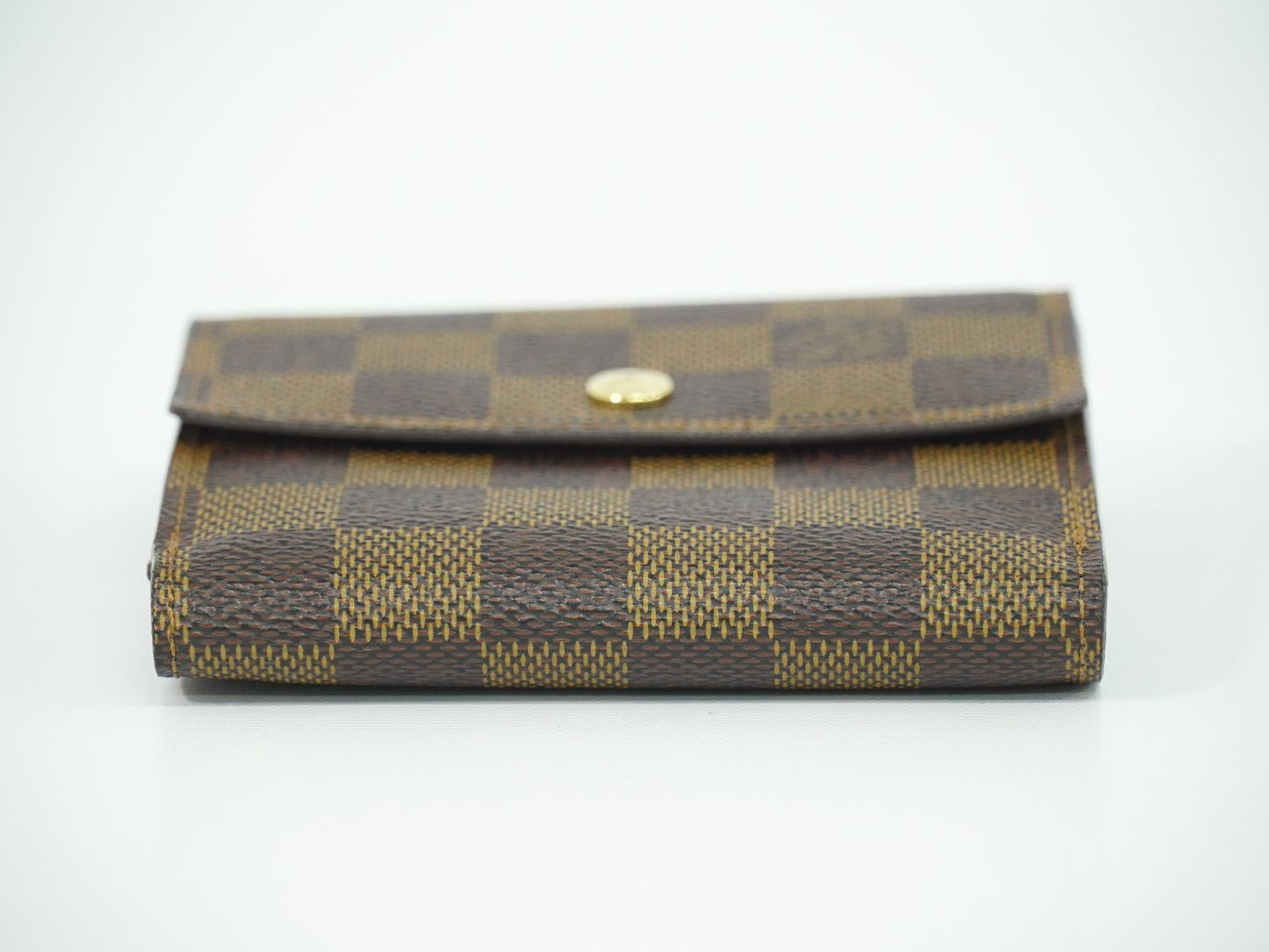 LOUIS VUITTON ポルトフォイユ エリーズ ダミエ エベヌ 折財布 N61654