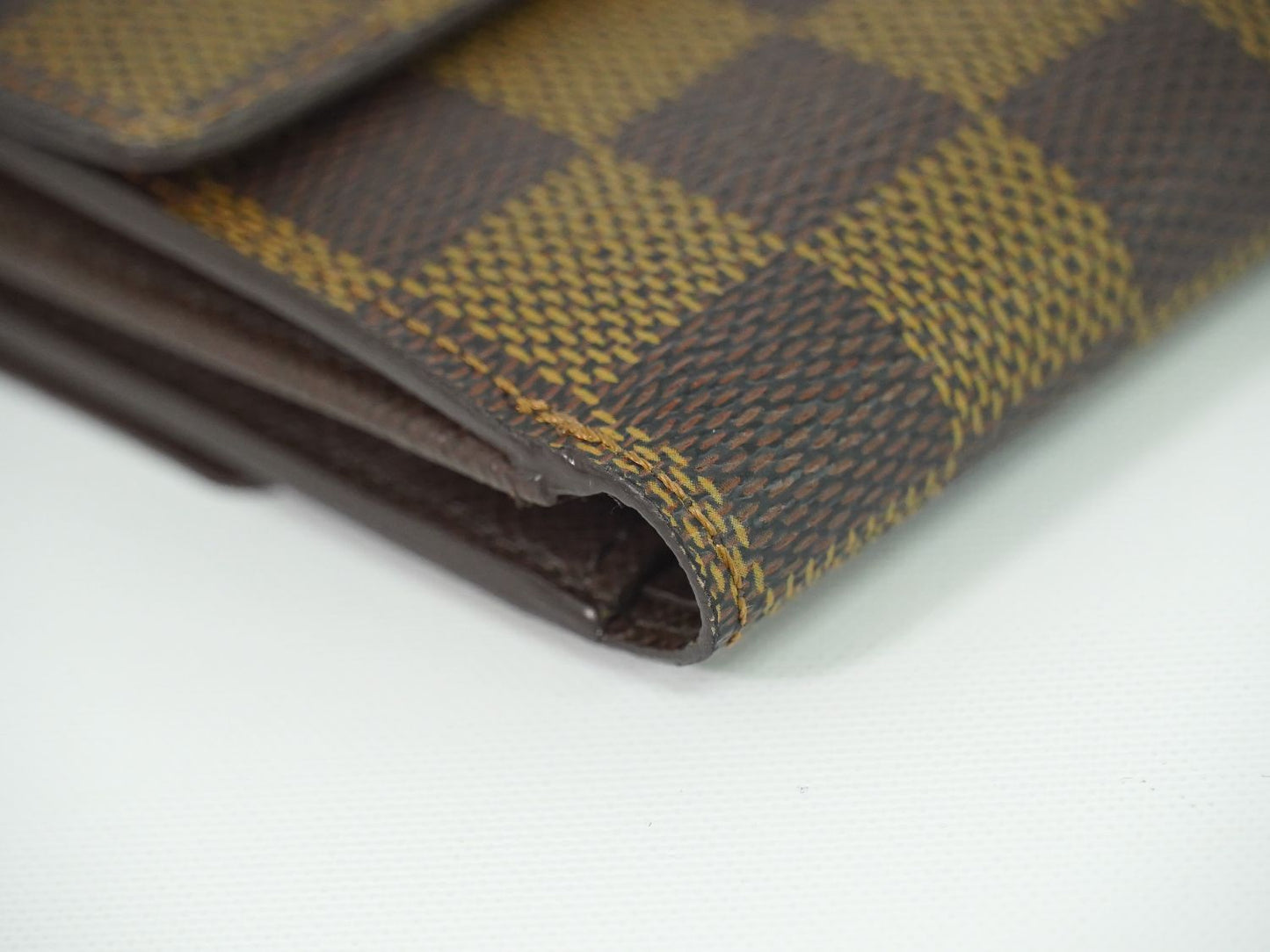 LOUIS VUITTON ポルトフォイユ エリーズ ダミエ エベヌ 折財布 N61654