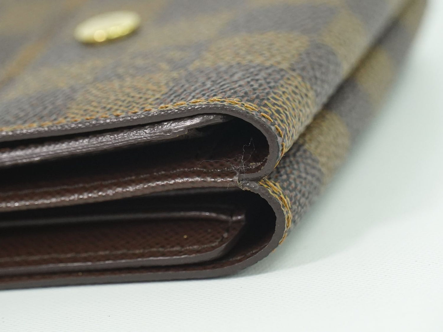 LOUIS VUITTON ポルトフォイユ エリーズ ダミエ エベヌ 折財布 N61654