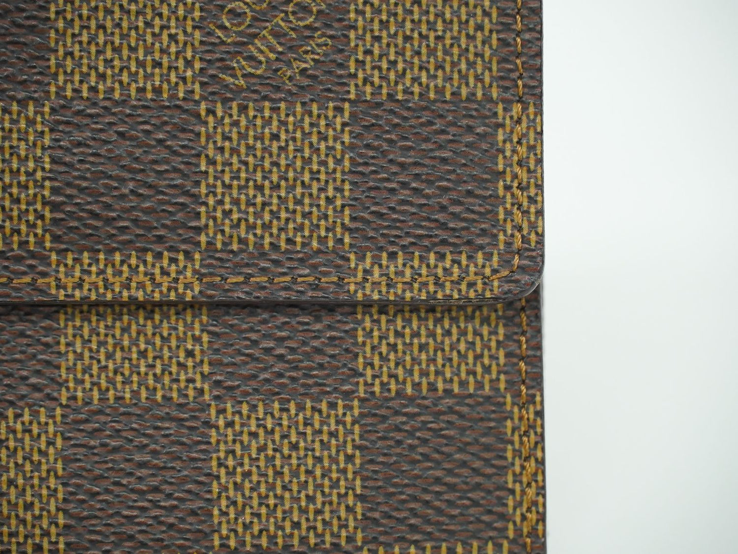 LOUIS VUITTON ポルトフォイユ エリーズ ダミエ エベヌ 折財布 N61654