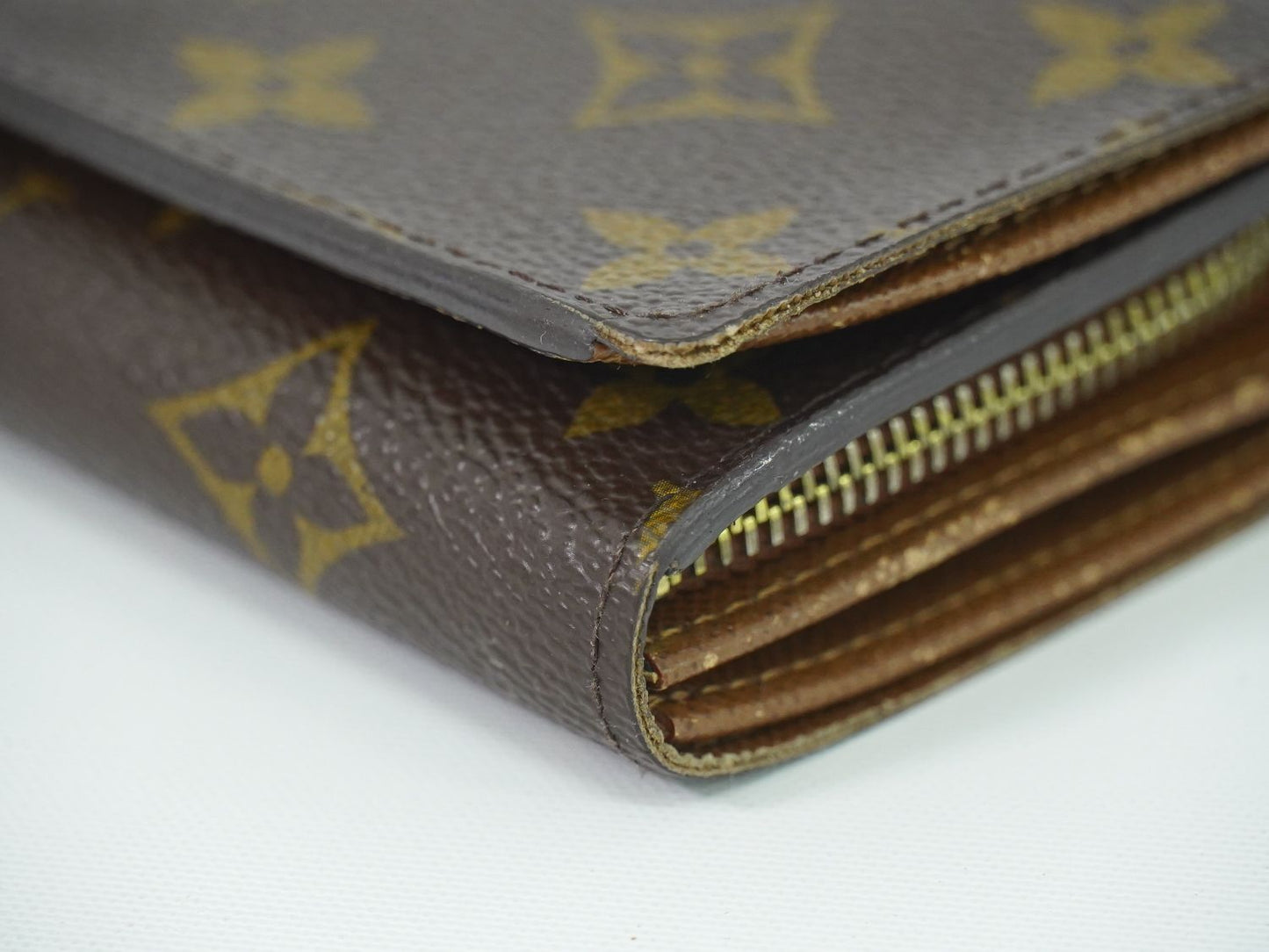 LOUIS VUITTON ポルトフォイユ トレゾール モノグラム 折財布 M61736