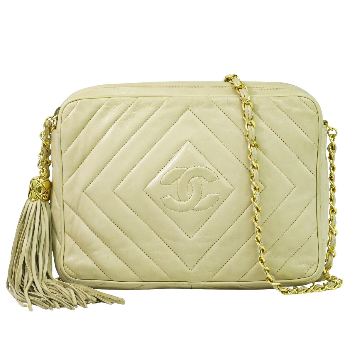 CHANEL ココマーク ショルダーバッグ ベージュ