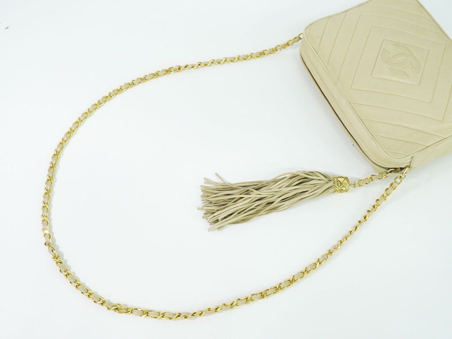 CHANEL ココマーク ショルダーバッグ ベージュ