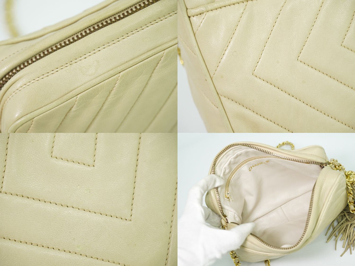 CHANEL ココマーク ショルダーバッグ ベージュ