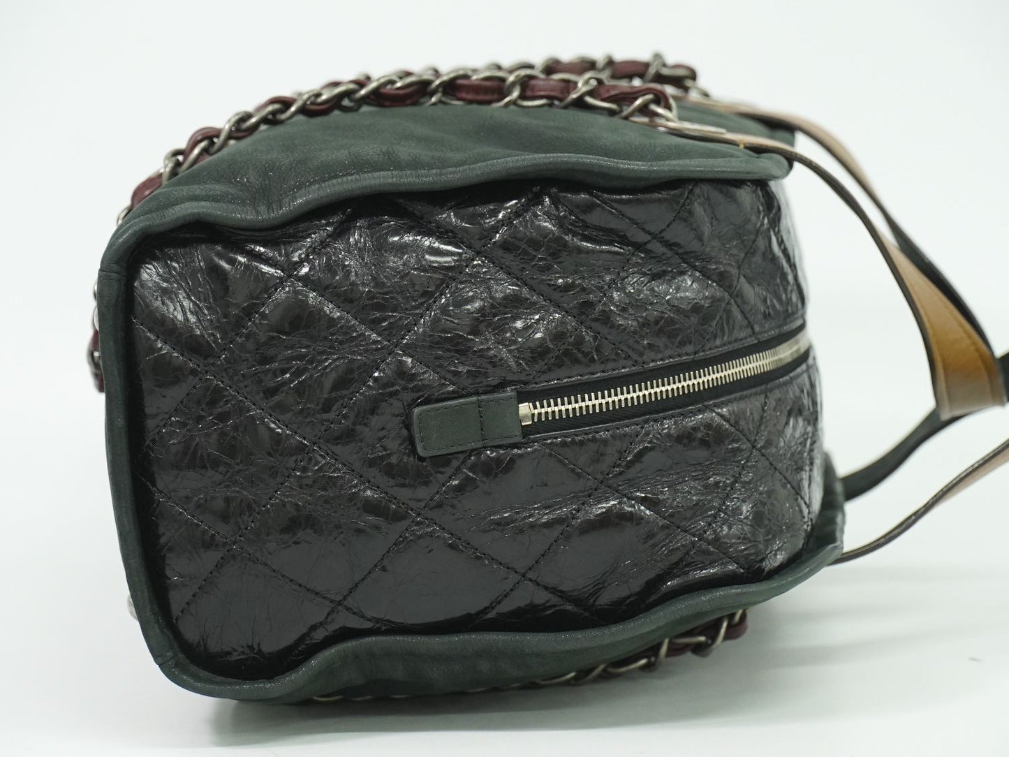 CHANEL インザミックス ココマーク 2WAY ショルダーバッグ ブラック ブラウン