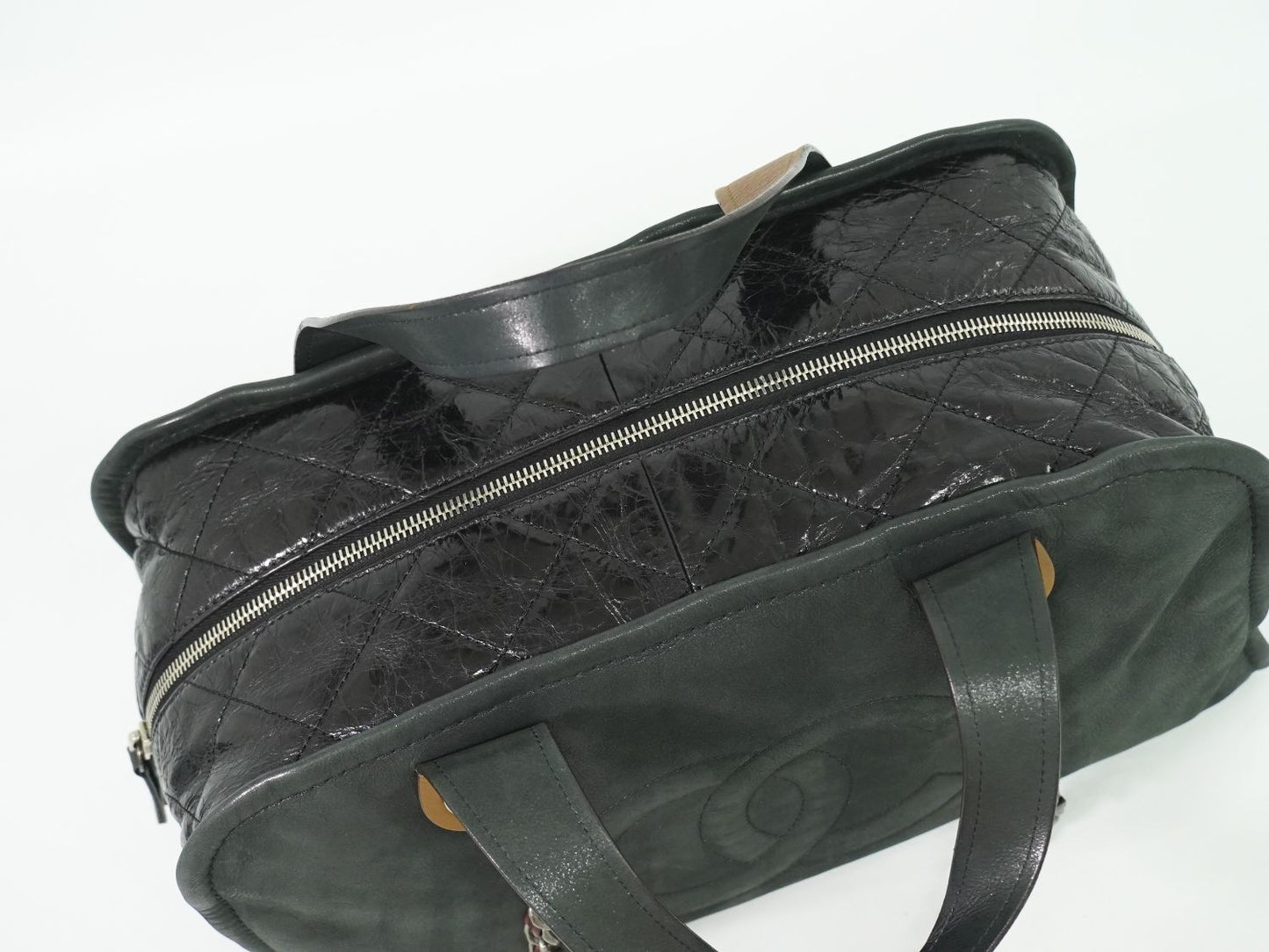 CHANEL インザミックス ココマーク 2WAY ショルダーバッグ ブラック ブラウン