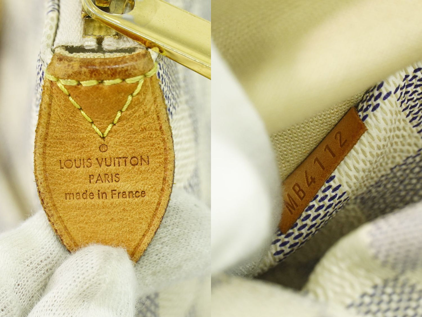 LOUIS VUITTON 旧型 トータリー MM ダミエ アズール ショルダーバッグ N51262