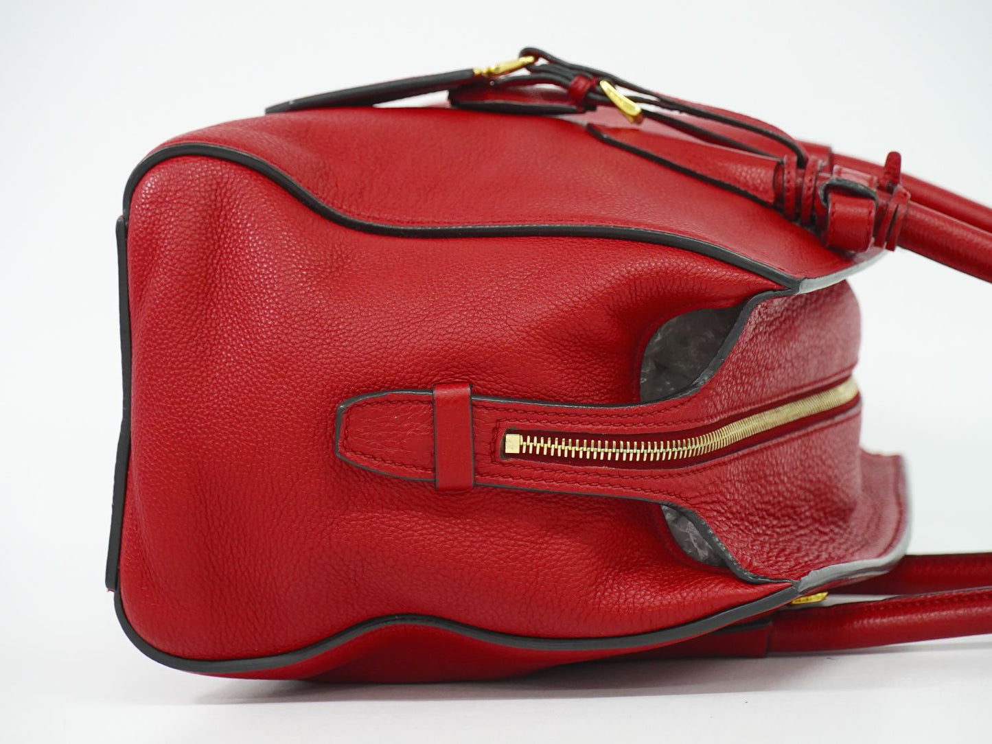 PRADA トートバッグ レッド BN2769