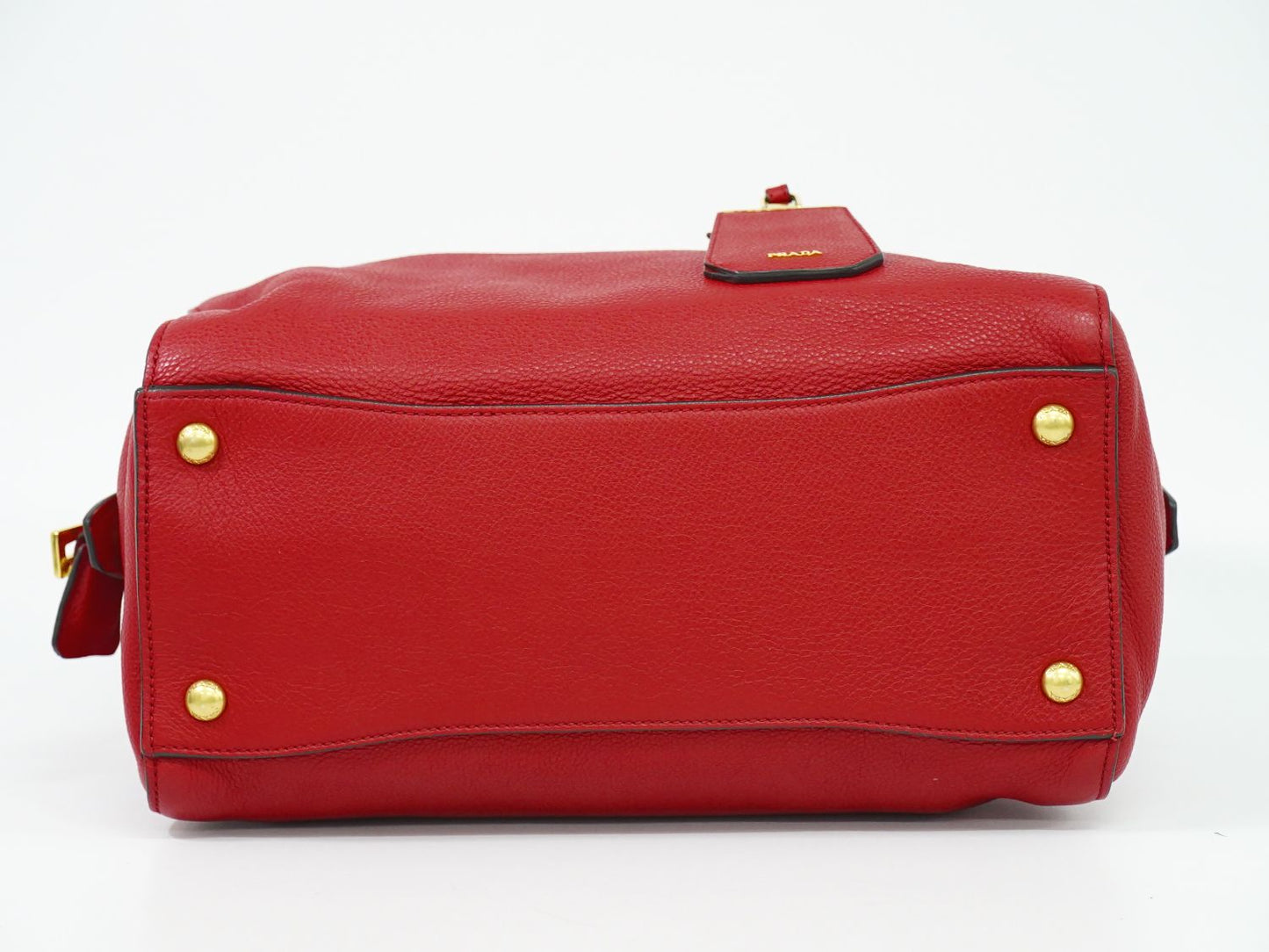 PRADA トートバッグ レッド BN2769