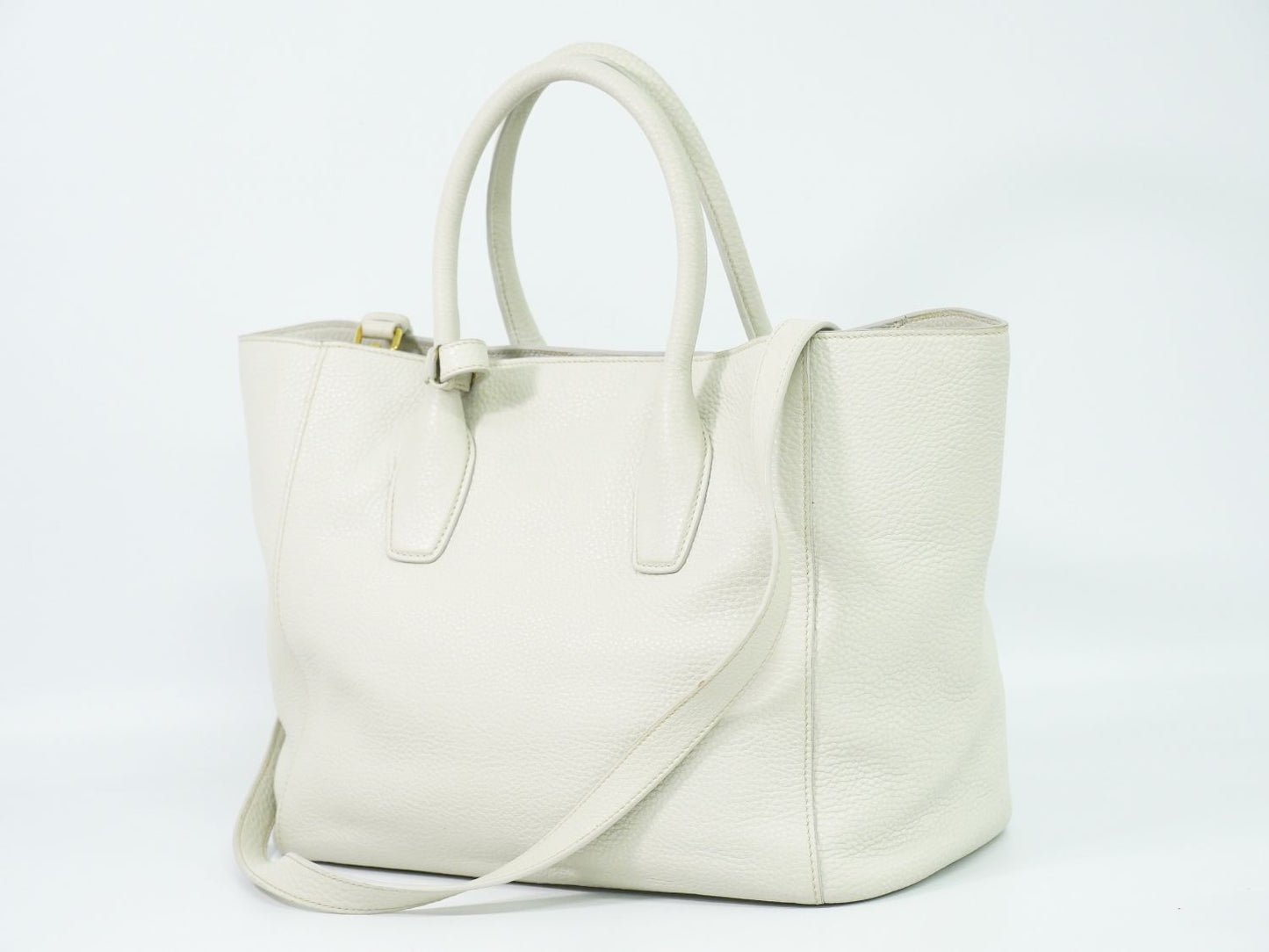 PRADA 2WAY ショルダーバッグ アイボリー系 BN2694