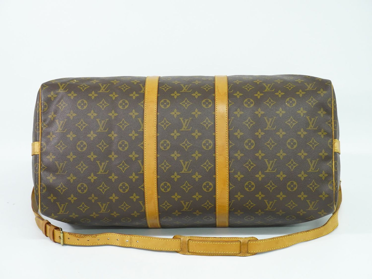 LOUIS VUITTON キーポルバンドリエール 55 モノグラム 2WAY ボストンバッグ M41414