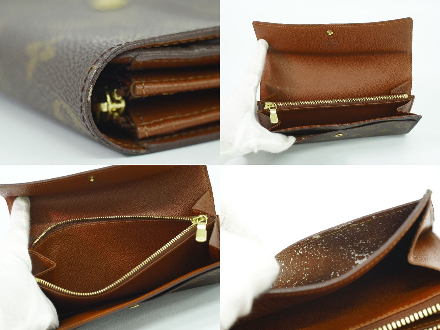 LOUIS VUITTON ポシェットポルトモネ クレディ モノグラム 長財布 M61725