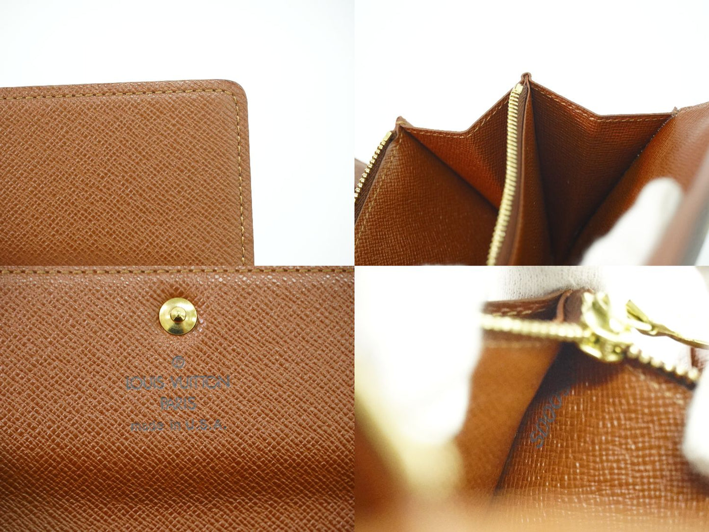 LOUIS VUITTON ポシェットポルトモネ クレディ モノグラム 長財布 M61725