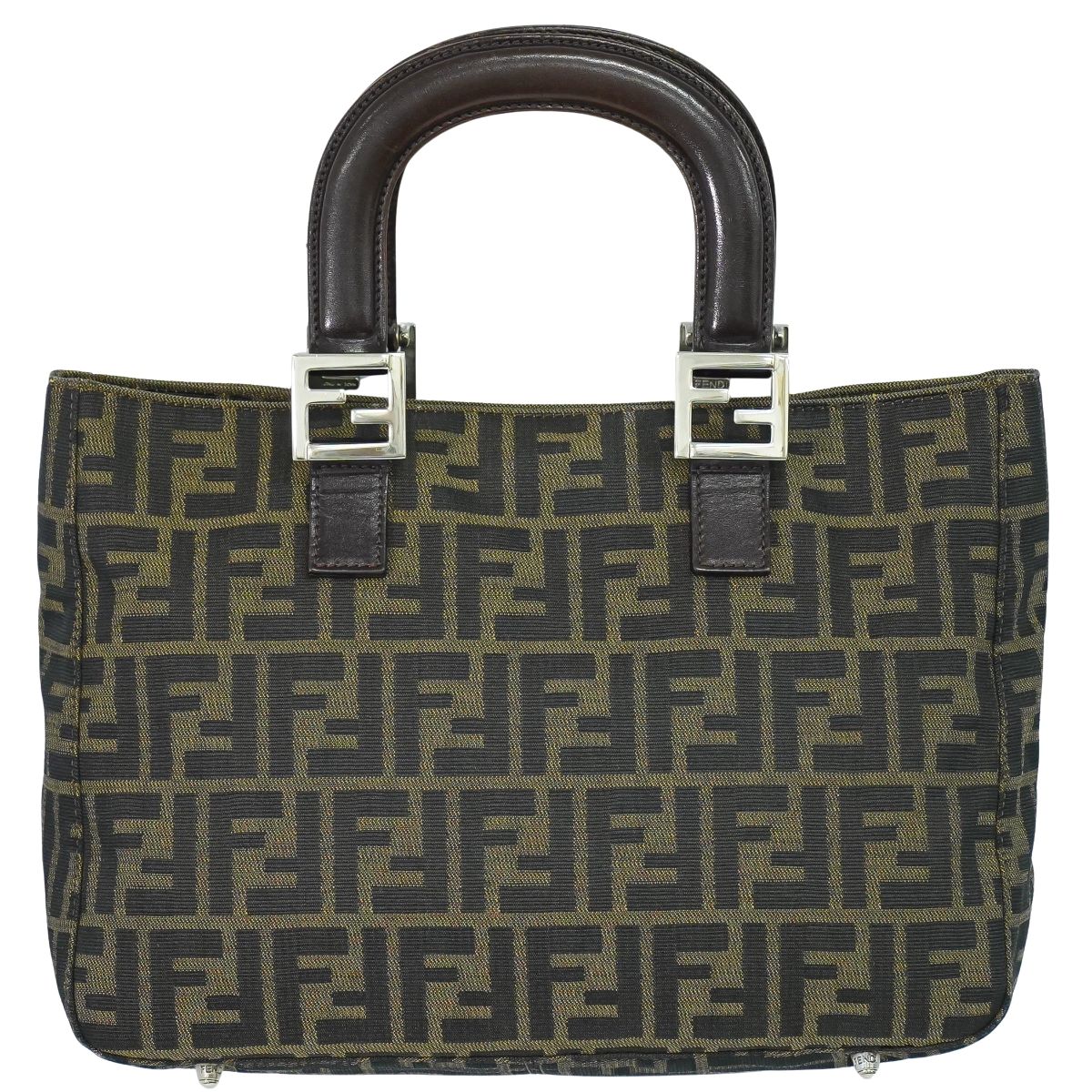 FENDI ズッカ トートバッグ ブラウン 26329