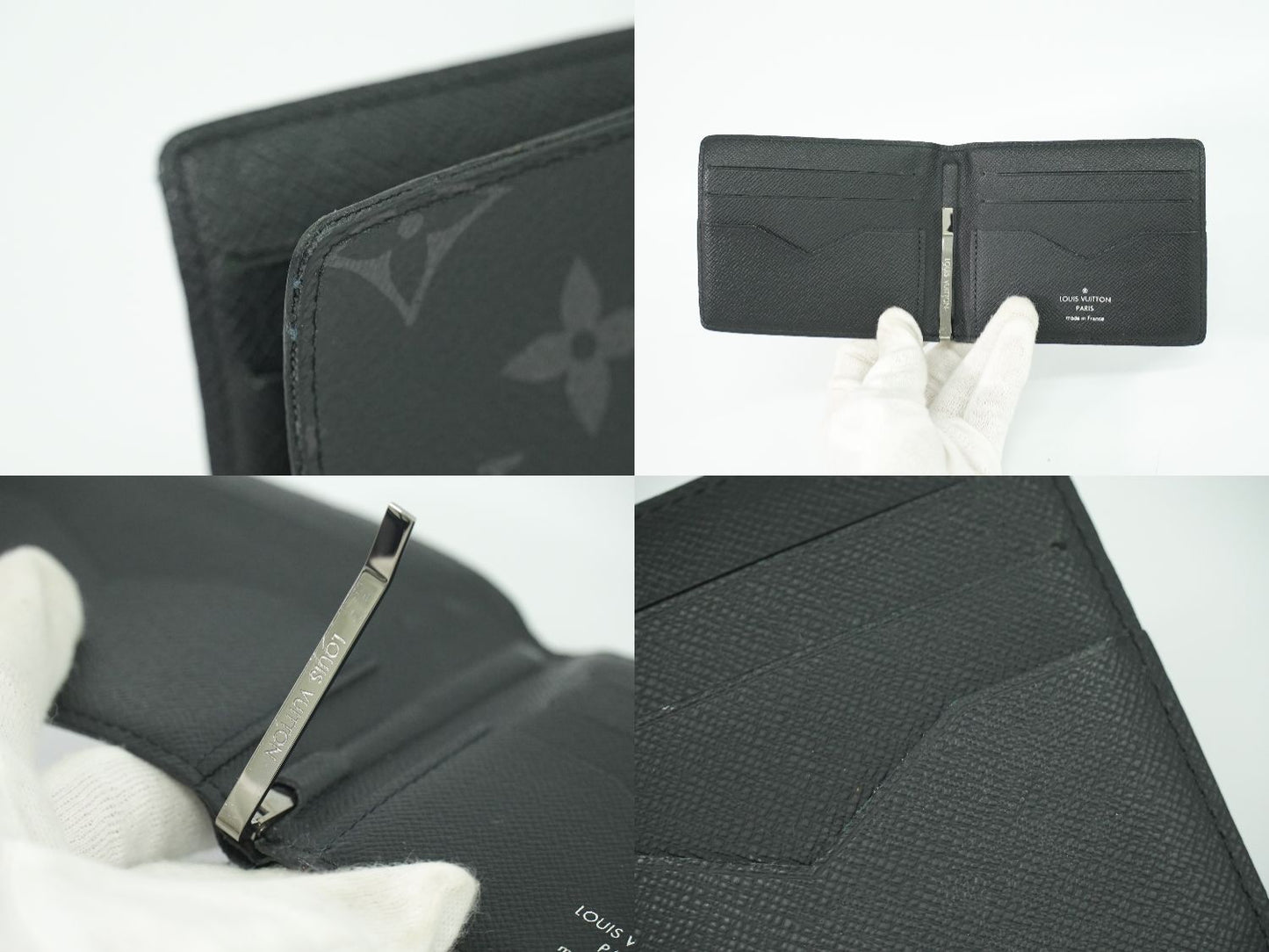 LOUIS VUITTON ポルトフォイユ パンス モノグラム エクリプス 折財布 M62480