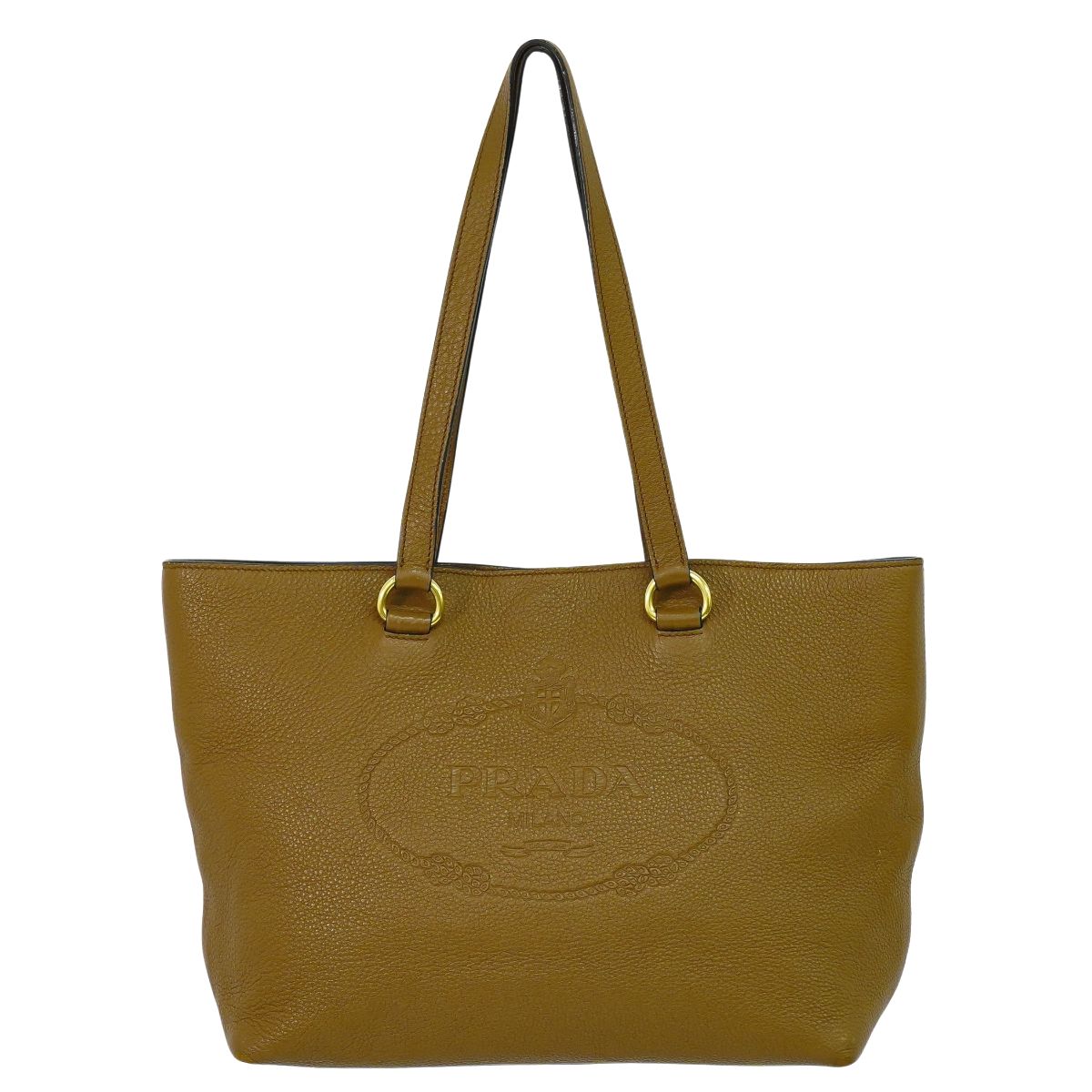 PRADA トートバッグ ブラウン