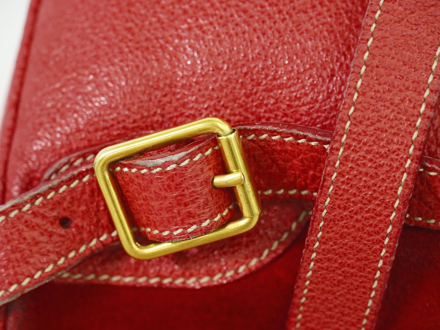 GUCCI バンブー ミニ リュックサック レッド