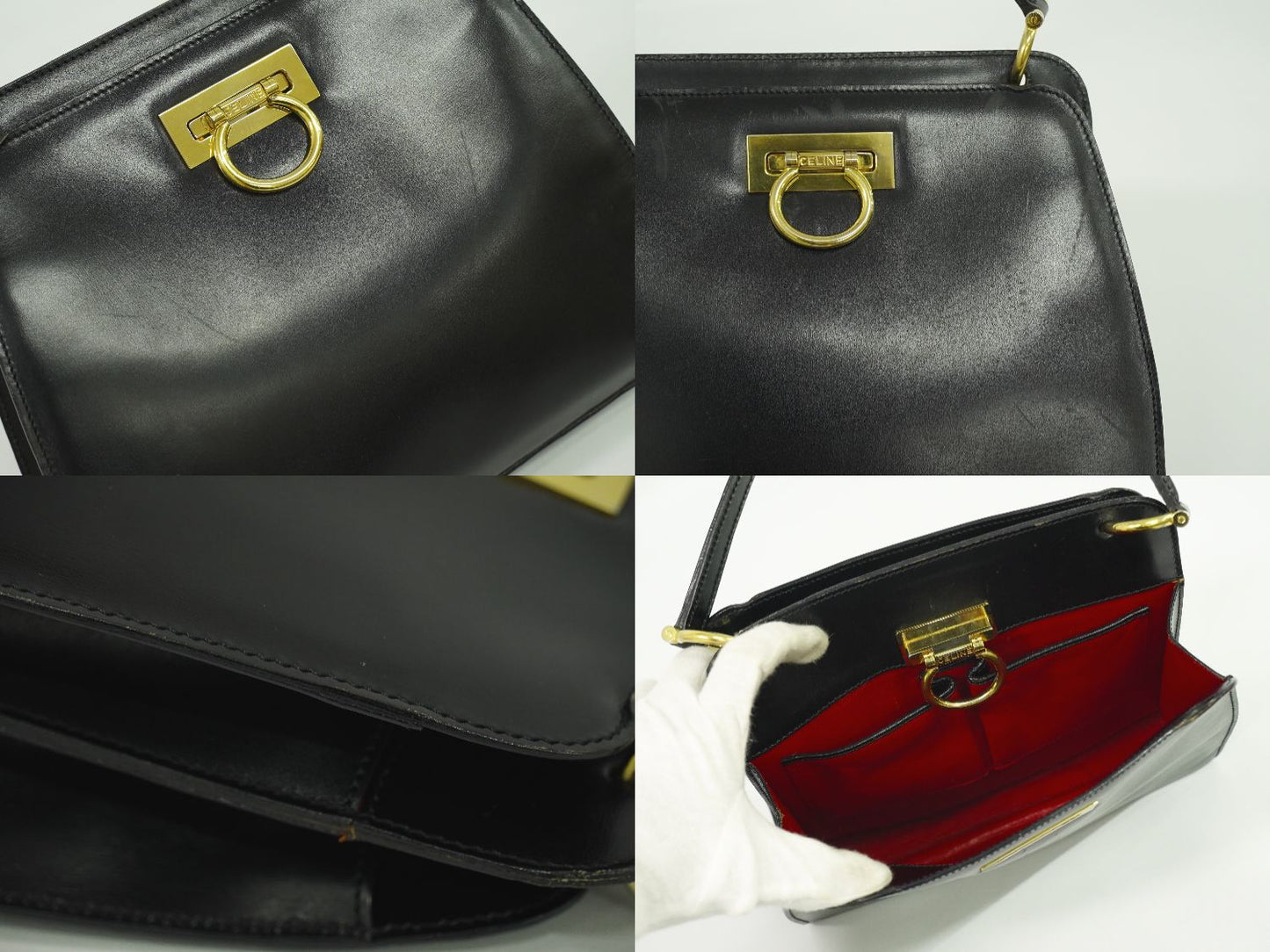 CELINE ハンドバッグ ブラック